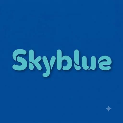 SKYBLUE LADIES TRADITIONAL WEAR