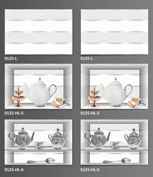9125-HL-5 12 x 18 Wall Tiles Roar
