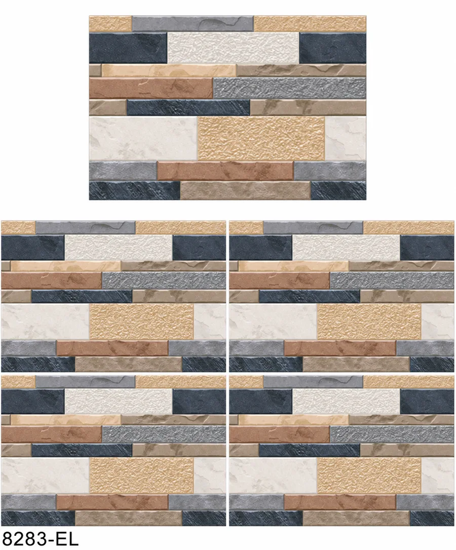 8283 - 354 x 450 Elevation Wall Tiles Grace Art