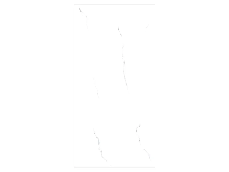Vera White GVT Tiles Glossy 600 X 1200 Capron