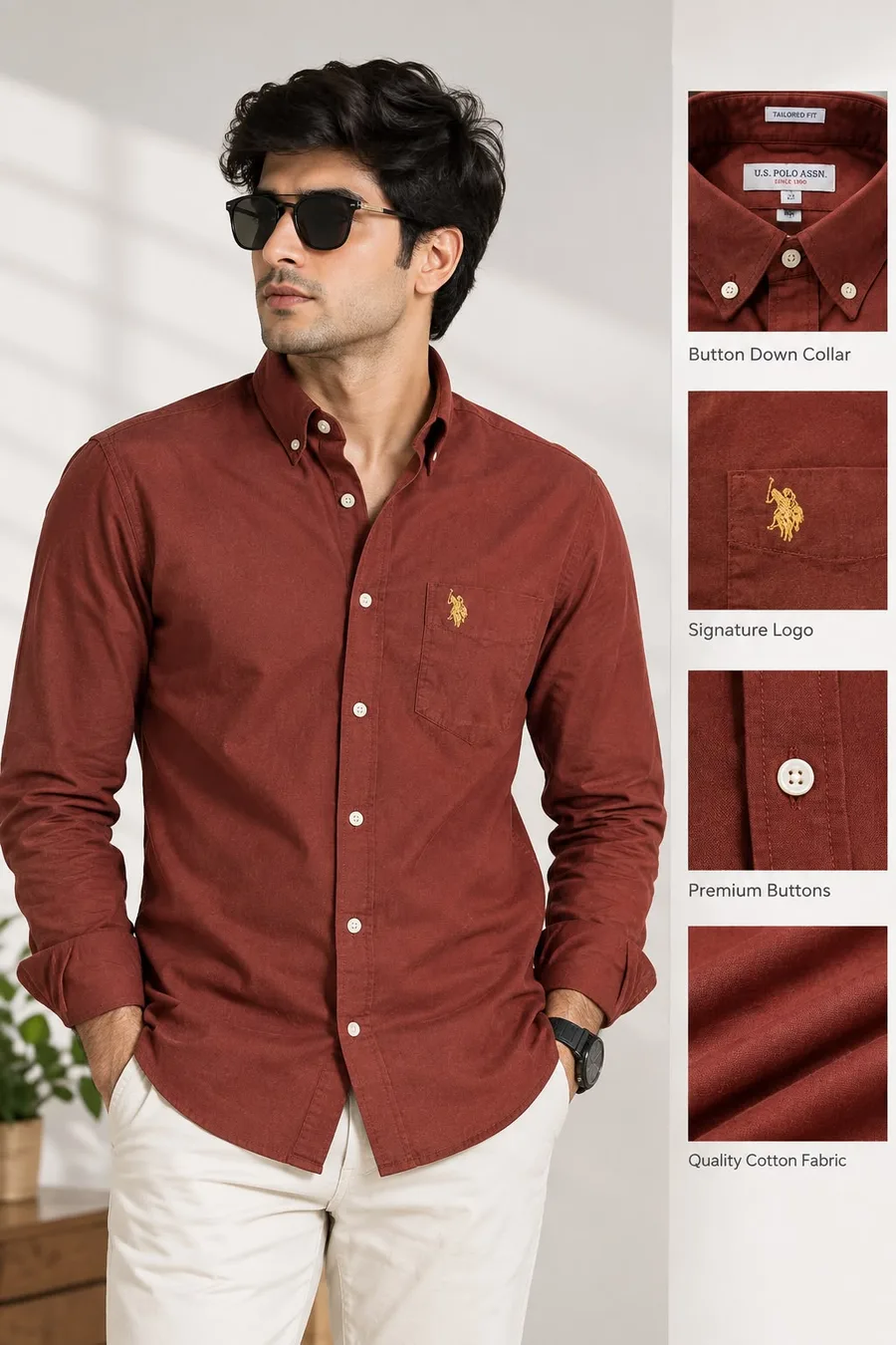 Shirt-0012 SKYBLUE