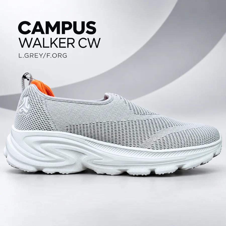 Campus WALKER CW - L GREY F ORG Shoes