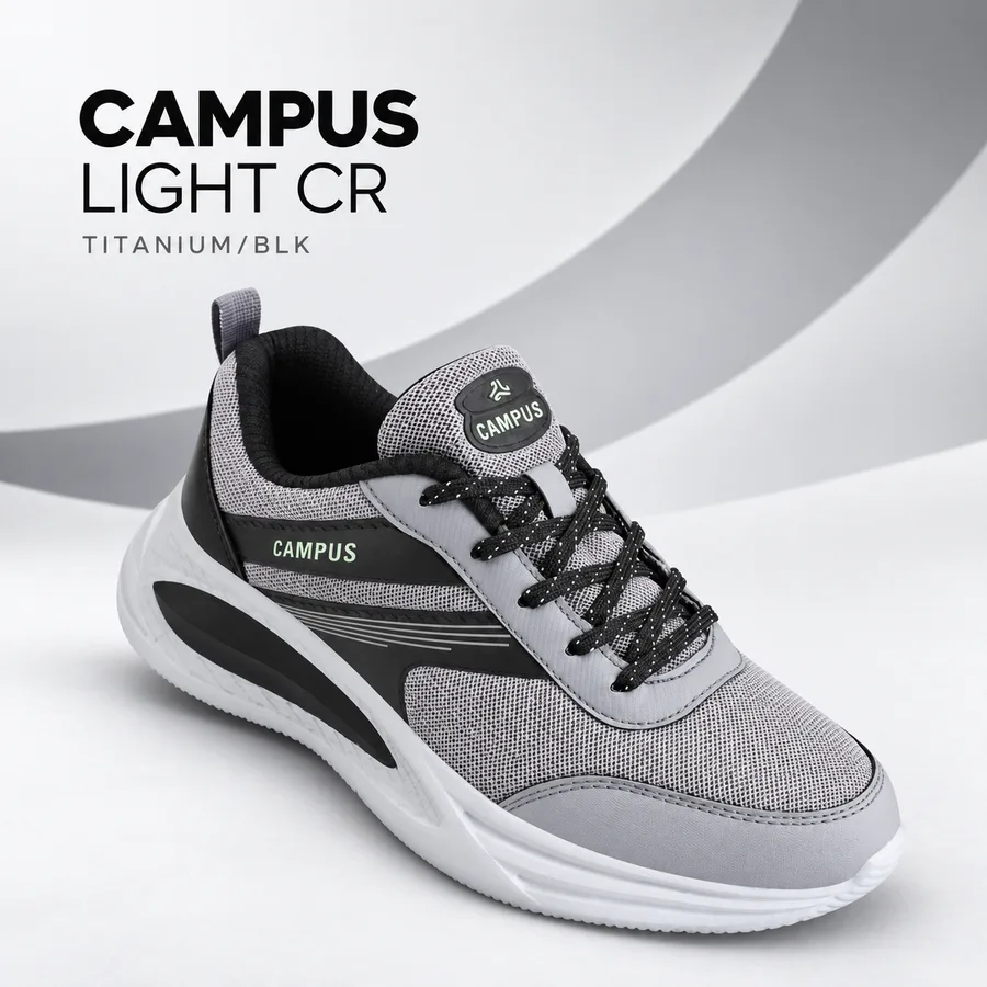 Campus LIGHT CR - TITANIUM BLK Shoes