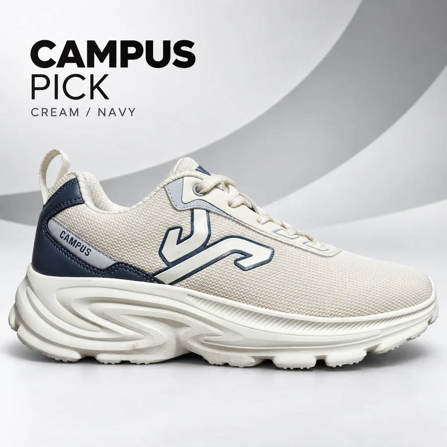 Campus PICK - Cream navy Shoes