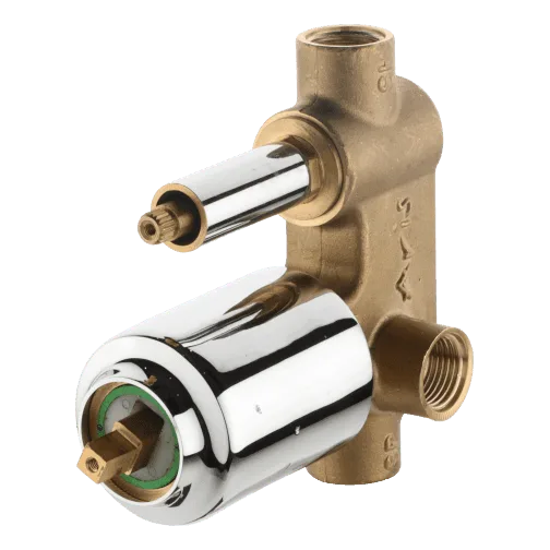 Concealed Body for Single Lever Diverter 45mm Cartridge with Button Assembly, Cartridge Sleeve without Exposed Parts & Button - Allied