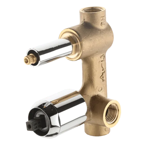 Concealed Body for Single Lever Diverter 35mm Cartridge with Button Assembly, Cartridge Sleeve without Exposed Parts & Button - Allied