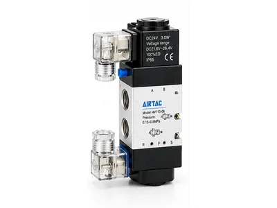 5/2 WAY DOUBLE SOLENOID VAVLE 1/4