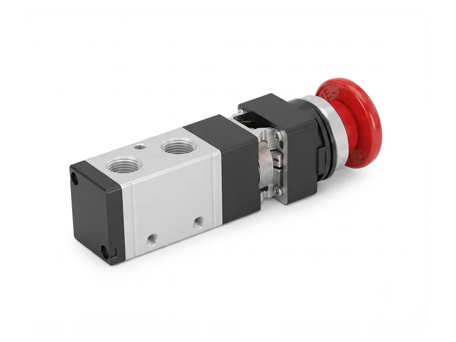 5/5 LARGE ROUND BUTTON VALVE 1/4