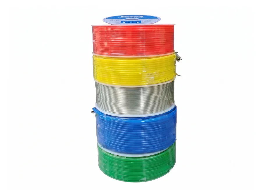 100MTR BLUE/YELLOW/RED/CLEAR 4X2.5 HEAVY