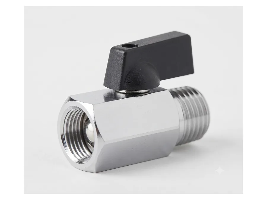 MINI BALL VALVE M/F F/F 3/8"