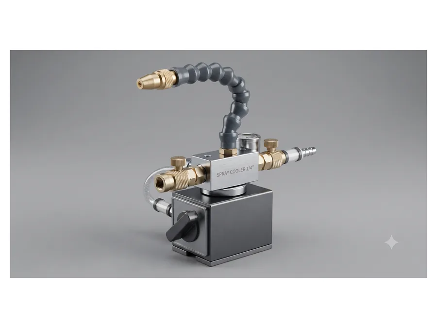 SPRAY COOLER 1/4" WITH MAGNETIC BASE