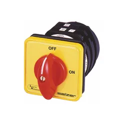 Salzer Cam Operated Rotary Isolator Switch 3 Pole ON - OFF 25A