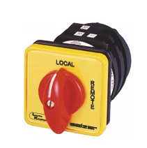 Salzer Changeover Switch (Local-Remote / Auto-Manual) Without OFF (90°) Complete Rotation 2 P 2W 25AMP