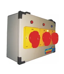 Phase Changeover in SS enclosure - PS Series Switches in SS enclosure 63A