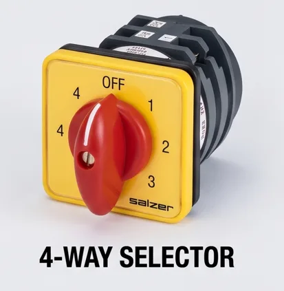 Multi Step Switches with OFF - 3 P 4W 100A