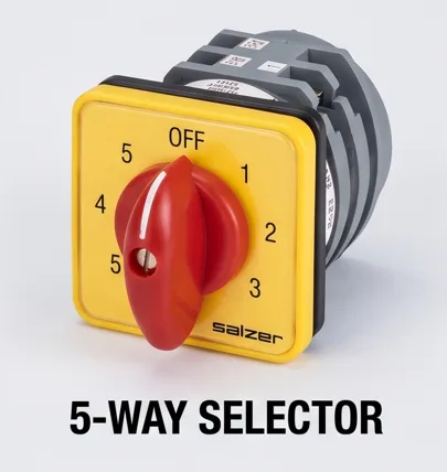 Multi Step Switches with OFF - 2 P 5W 63A