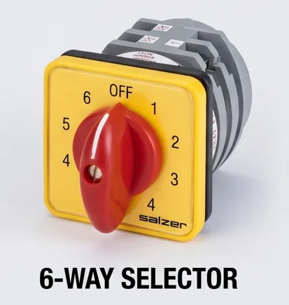 Multi Step Switches with OFF - 1 P 6W 32A
