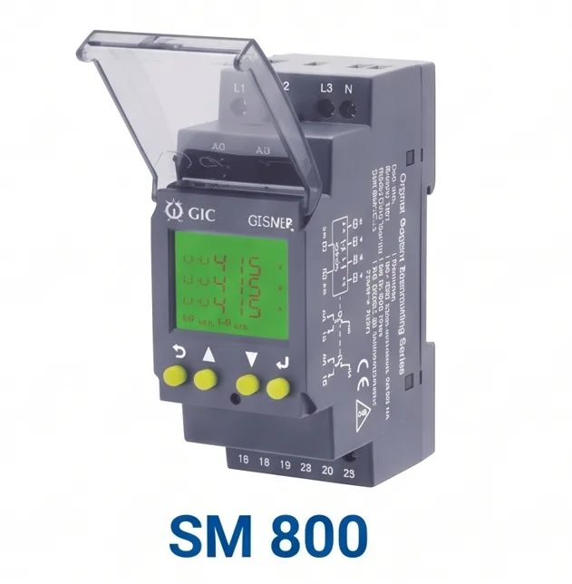 Supply Monitoring - SM301/SM500/SM501/SM800/SM600 - SM800 SPP+UV+OV+Neutral Loss, 145-500VAC 2C/O