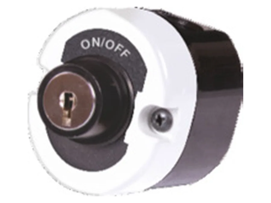 Gen Next Push Button Stations - Two Position Lock & Key Rotary Switch, OFF/ON 1NO