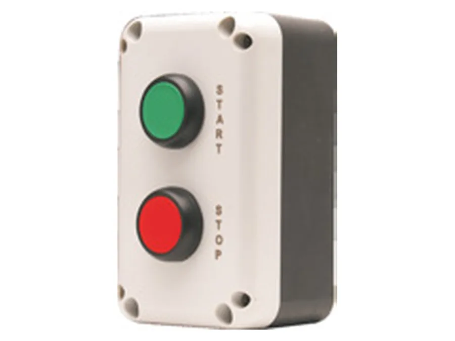 Universal Push Button Stations (ABS plastic body) - 2-Station: START(NO)+STOP(NC)
