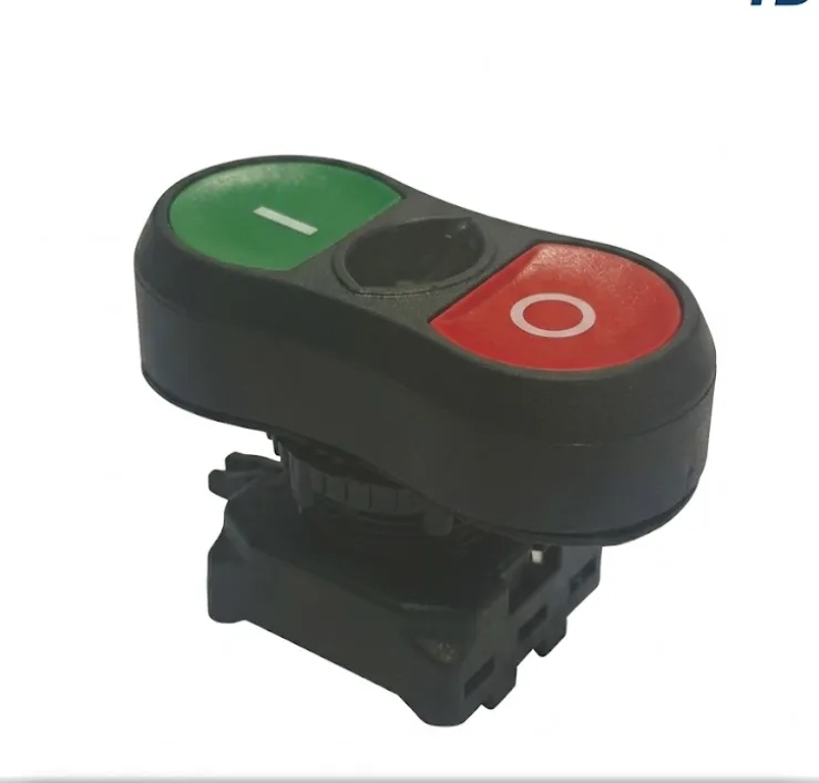 Gen Next Push Button & Selector Actuators - Twin Touch with Black centre strip