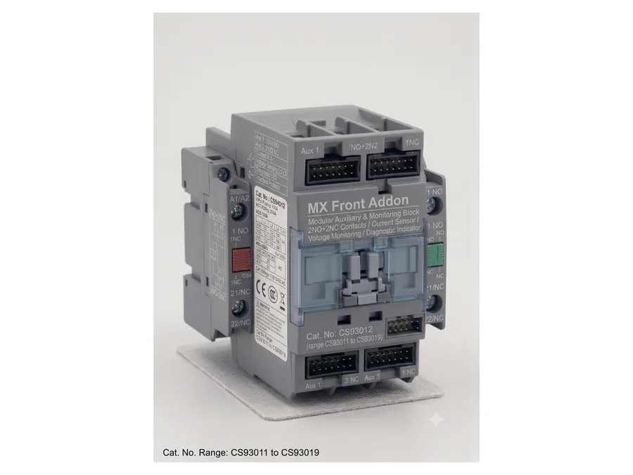 Front Add-on Aux Contact Block - 4 NC