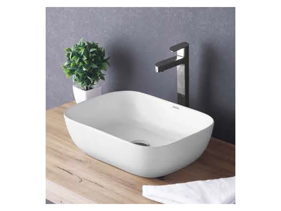 SELVI TABLE TOP BASIN WHITE SONARA