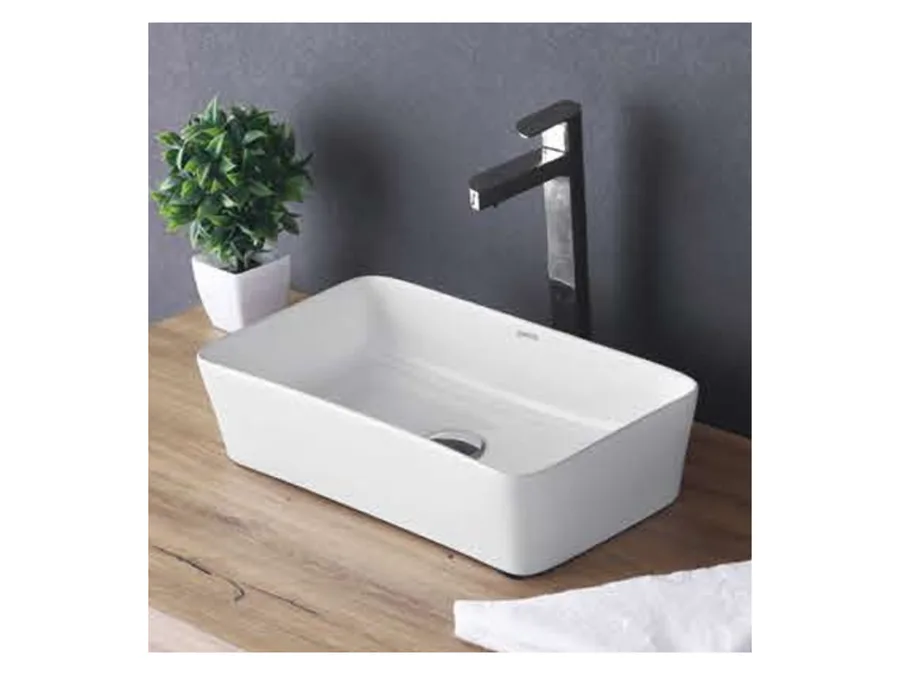 ROTTO TABLE TOP BASIN WHITE SONARA