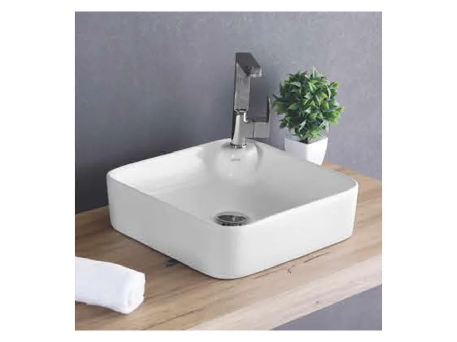 SLOG TABLE TOP BASIN WHITE SONARA
