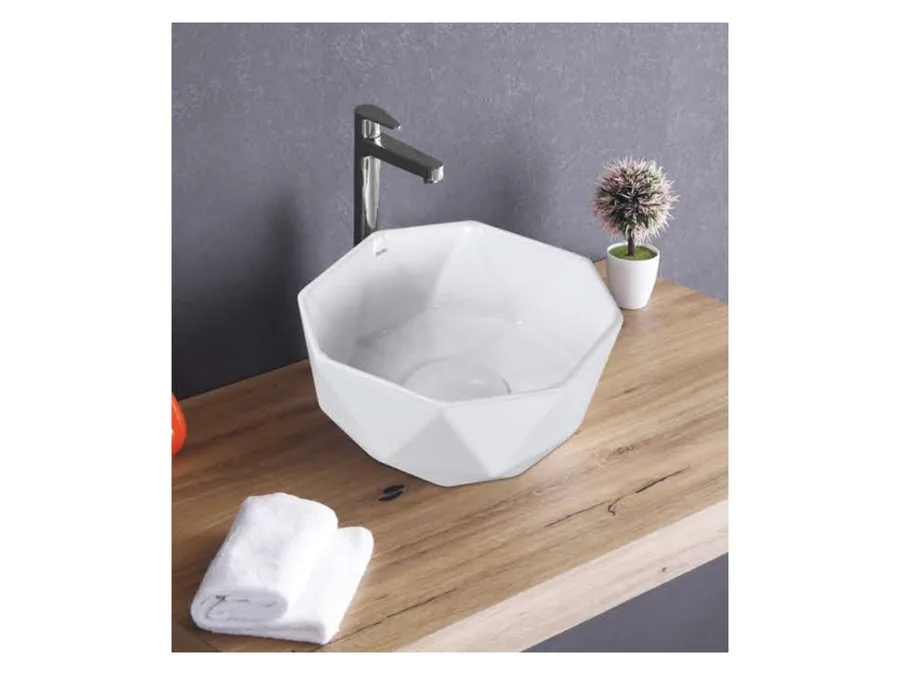 XOLO STAR TABLE TOP BASIN WHITE SONARA