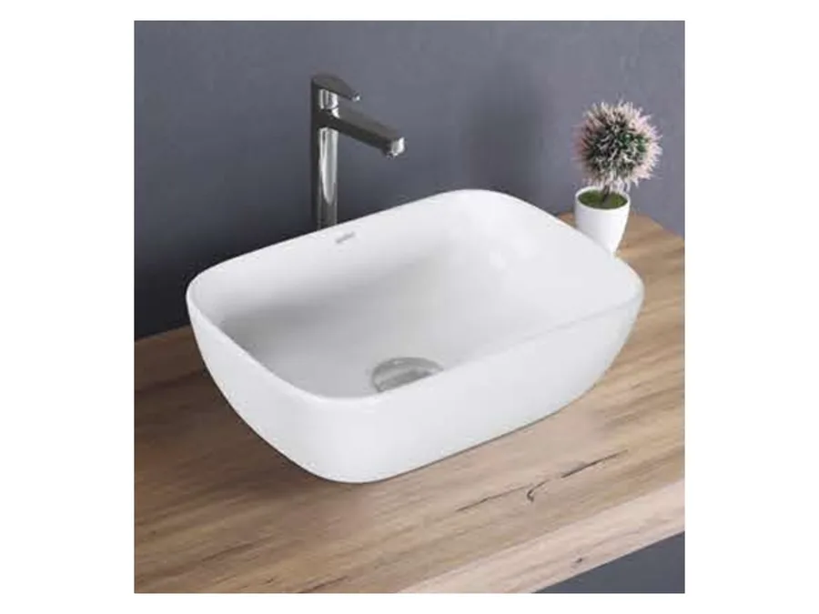 SELVI (MINI) TABLE TOP BASIN WHITE SONARA