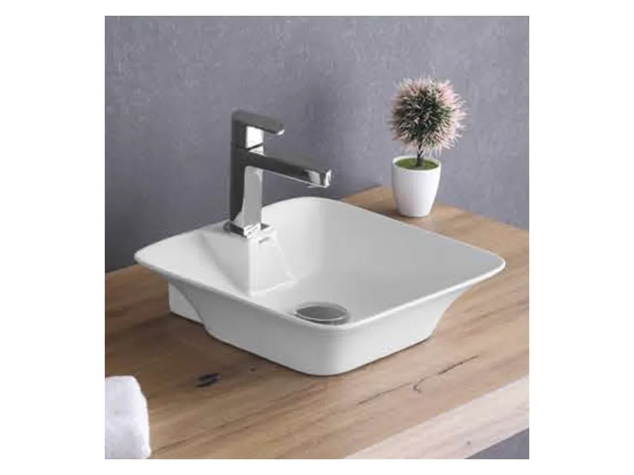 TAPE TABLE TOP BASIN WHITE SONARA