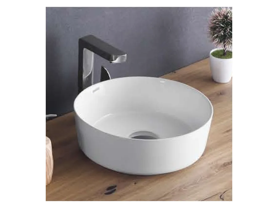 ISLAND TABLE TOP BASIN WHITE SONARA