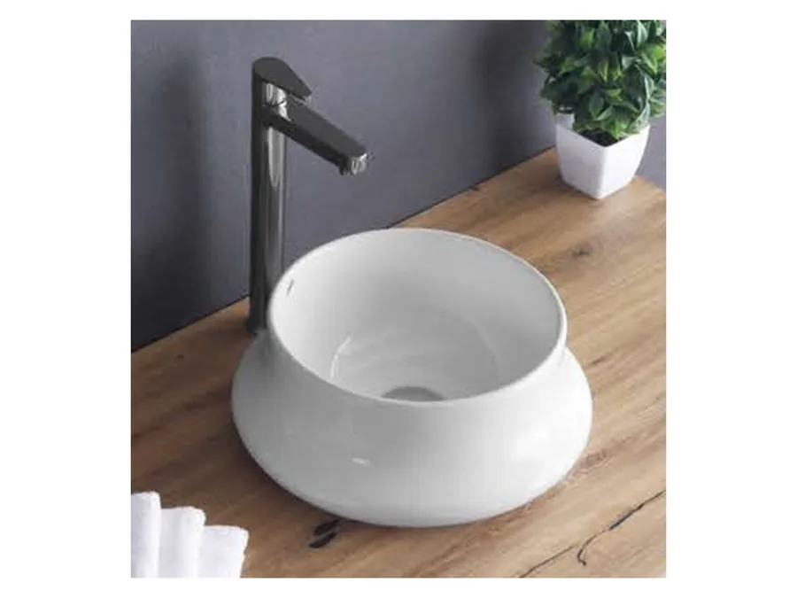 RONITH TABLE TOP BASIN WHITE SONARA