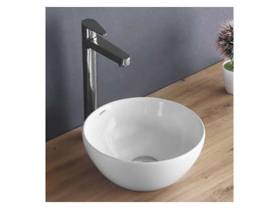 DOLLY TABLE TOP BASIN WHITE SONARA