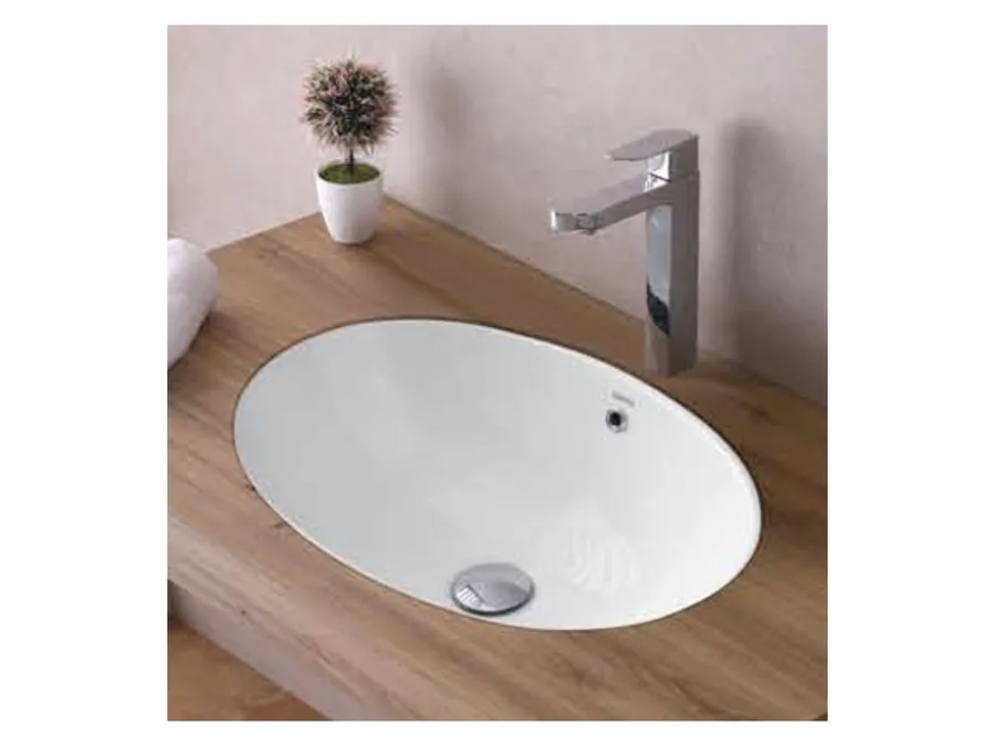WONDER UNDER COUNTER BASIN WHITE SONARA