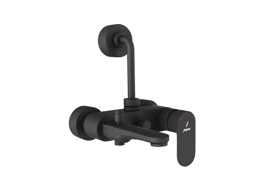 Jaquar Opal Prime 3-in-1 Single Lever Wall Mixer - Black Matt | OPP-BLM-15125PM