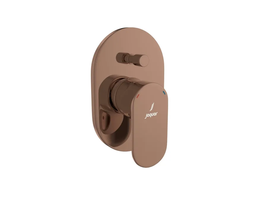 Jaquar Opal Prime Hi-Flow Single Lever Diverter Exposed Parts Kit - Blush Gold Bright PVD | OPP-BGP-15079NKPM