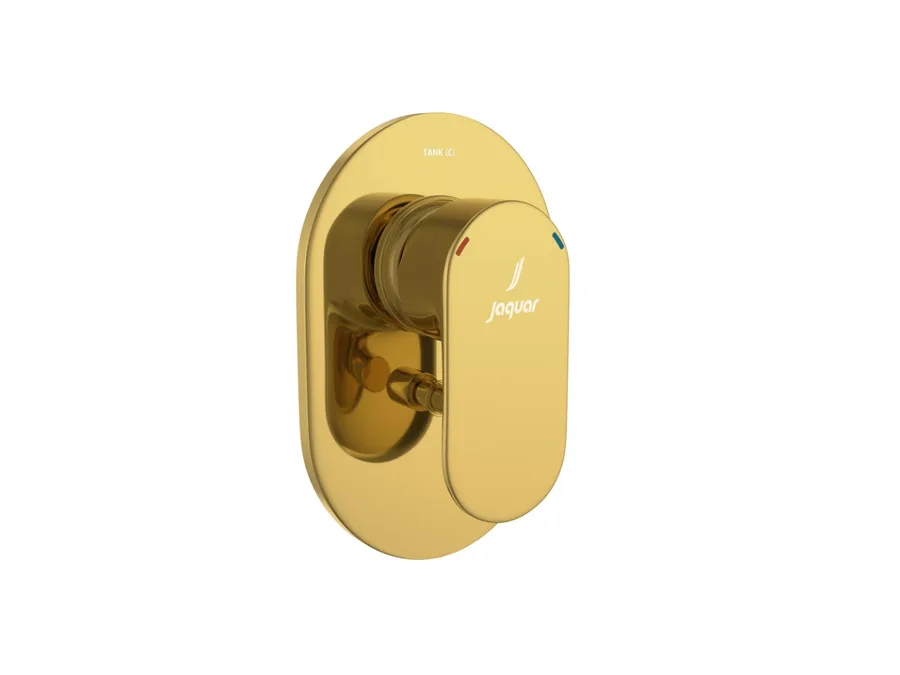 Jaquar Opal Prime Single Lever 3-Inlet Diverter Exposed Parts Kit - Gold Bright PVD | OPP-GBP-15193NKPM