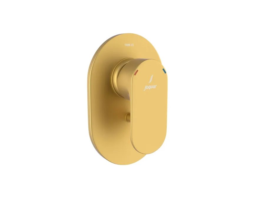 Jaquar Opal Prime Single Lever 3-Inlet Diverter Exposed Parts Kit - Gold Matt PVD | OPP-GMP-15193NKPM