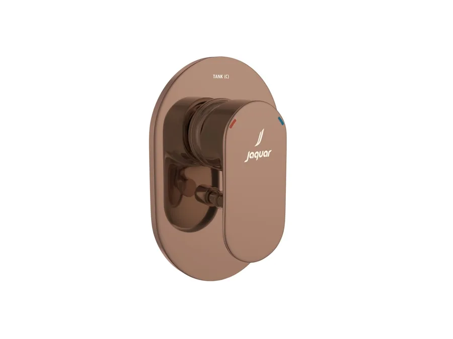 Jaquar Opal Prime Single Lever 3-Inlet Diverter Exposed Parts Kit - Blush Gold Bright PVD | OPP-BGP-15193NKPM