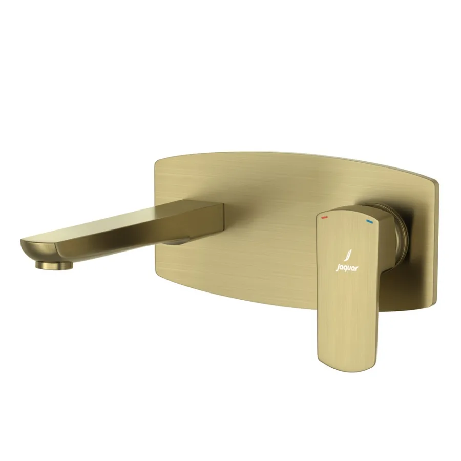 Jaquar Kubix Prime Wall Mounted Basin Mixer Exposed Parts Kit - Antique Bronze | KUP-ABR-35233NKPM