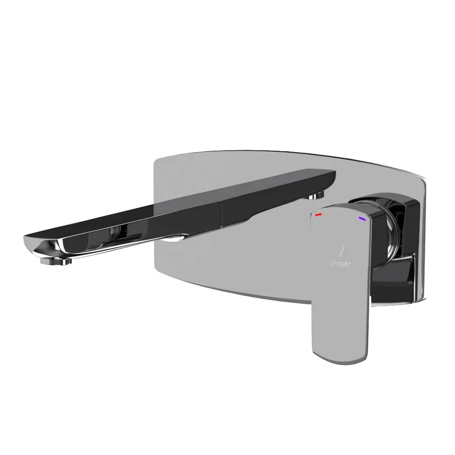 Jaquar Kubix Prime Wall Mounted Basin Mixer Exposed Parts Kit - Black Chrome | KUP-BCH-35233NKPM