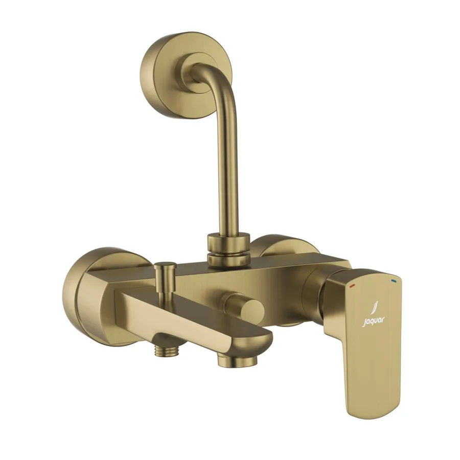 Jaquar Kubix Prime 3-in-1 Single Lever Wall Mixer - Antique Bronze | KUP-ABR-35125PM