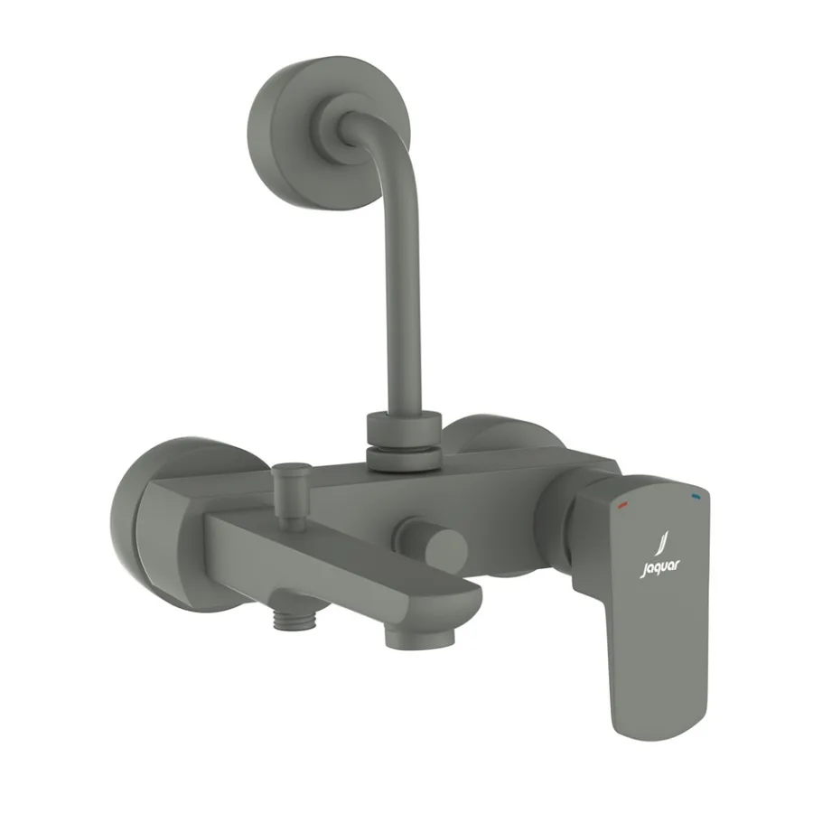 Jaquar Kubix Prime 3-in-1 Single Lever Wall Mixer - Graphite | KUP-GRF-35125PM