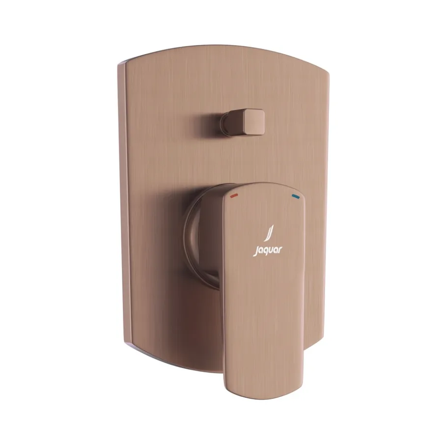 Jaquar Kubix Prime Single Lever Diverter Exposed Parts Kit - Antique Copper | KUP-ACR-35065MKPM