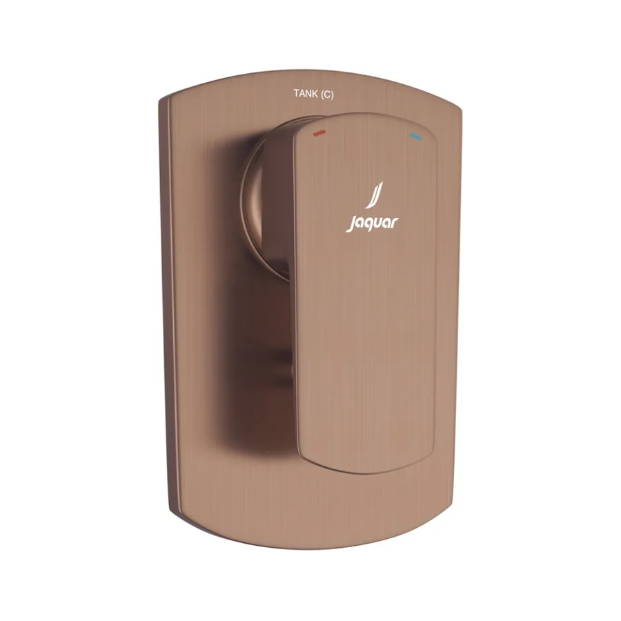 Jaquar Kubix Prime Single Lever 3-Inlet Diverter Exposed Parts Kit - Antique Copper | KUP-ACR-35193NKPM