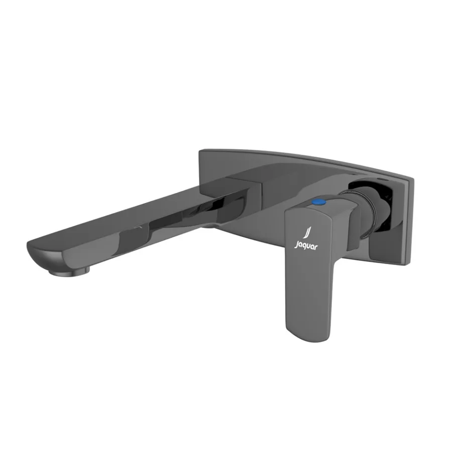 Jaquar Kubix Prime Concealed Stop Cock Exposed Parts Kit with Basin Spout - Black Chrome | KUP-BCH-35441KPM