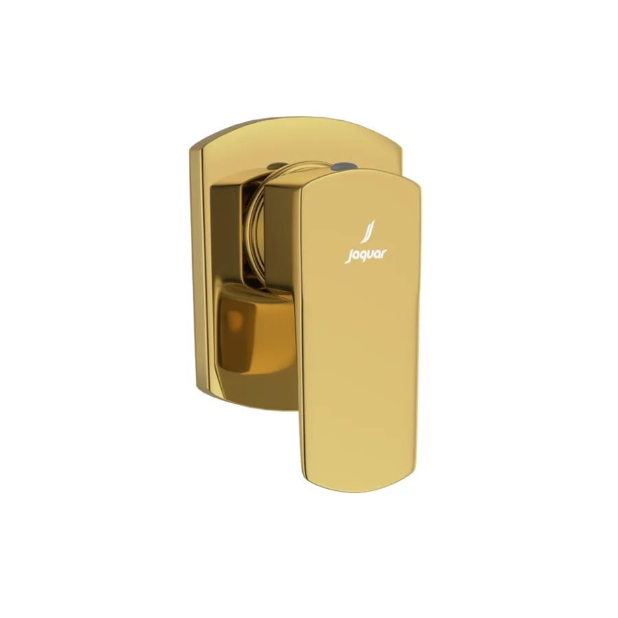 Jaquar Kubix Prime Concealed Stop Cock and Flush Cock Exposed Parts Kit - Gold Bright PVD | KUP-GBP-35083KPM