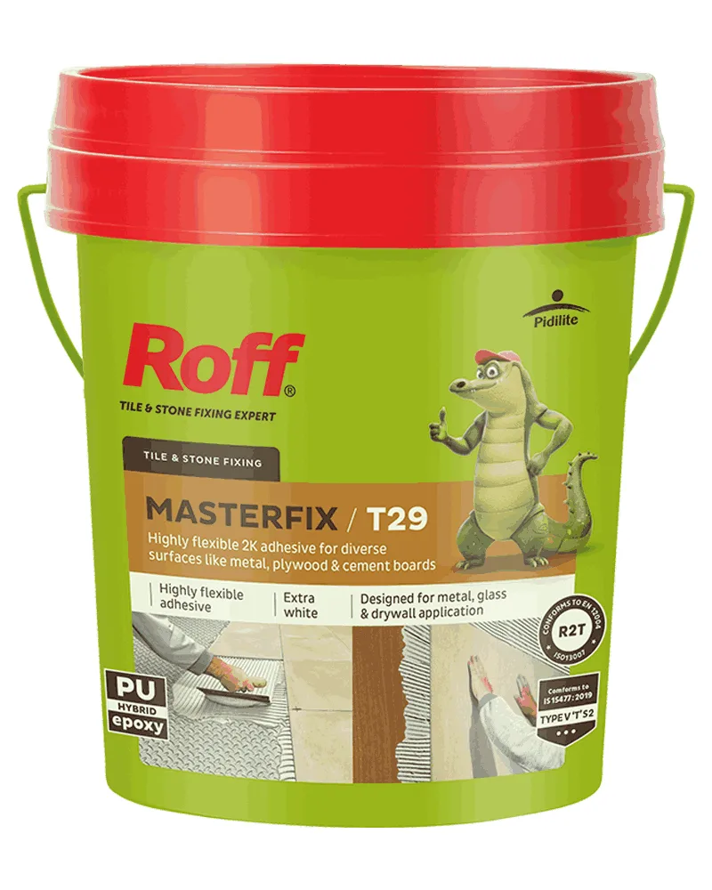 Roff Master Fix PU-Epoxy Tile & Stone Adhesive - 4 kg